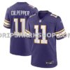 NFL2183e6M01-091c3b Mens Nike Daunte Culpepper Purple Minnesota Vikings Retired Player Alternate Game Jersey