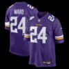 Mens Nike Jay Ward Purple Minnesota Vikings Team Game Jersey