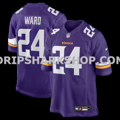 Mens Nike Jay Ward Purple Minnesota Vikings Team Game Jersey