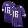 Mens Nike Jaren Hall Purple Minnesota Vikings Game Jersey