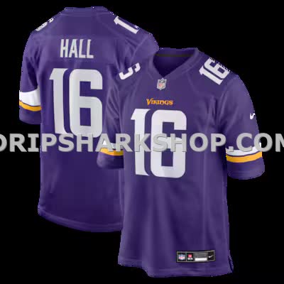Mens Nike Jaren Hall Purple Minnesota Vikings Game Jersey
