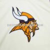 Mens Mitchell And Ness Randy Moss Cream Minnesota Vikings Chainstitch Legacy Jersey