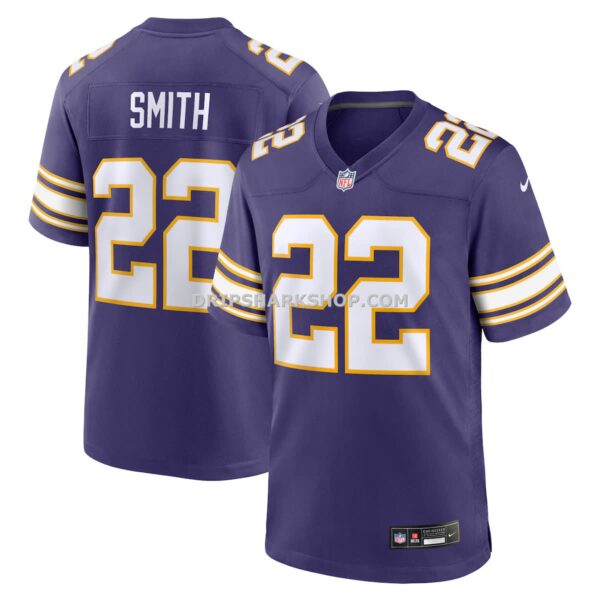 Mens Nike Harrison Smith Purple Minnesota Vikings Classic Player Game Jersey