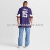 Mens Nike Dallas Turner Purple Minnesota Vikings Game Jersey