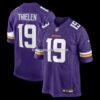 Mens Nike Adam Thielen Purple Minnesota Vikings Game Jersey