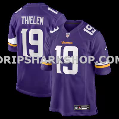 Mens Nike Adam Thielen Purple Minnesota Vikings Game Jersey