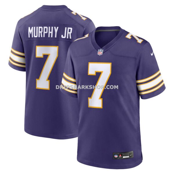 NFL219a96G04-759b71 Mens Nike Byron Murphy Jr Purple Minnesota Vikings Alternate Game Jersey