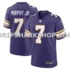 NFL219a96M01-c68f4a Mens Nike Byron Murphy Jr Purple Minnesota Vikings Alternate Game Jersey