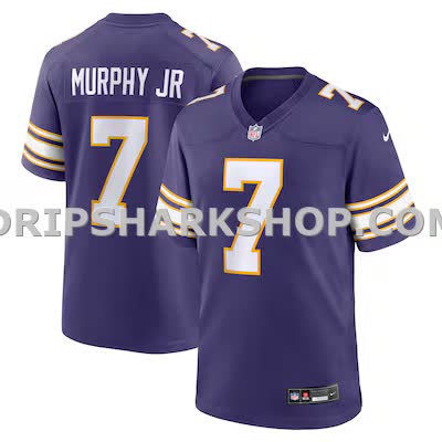 Mens Nike Byron Murphy Jr Purple Minnesota Vikings Alternate Game Jersey