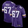 NFL219f65G04-ed33d2 Mens Nike Justin Skule Purple Minnesota Vikings Team Game Jersey