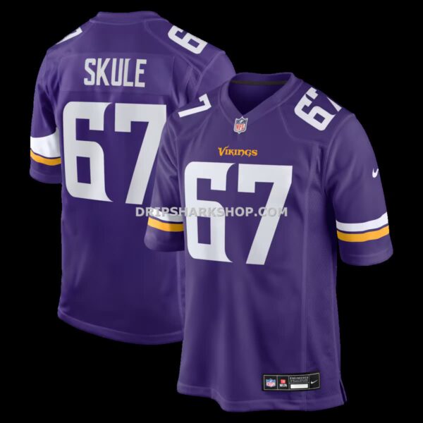 NFL219f65G04-ed33d2 Mens Nike Justin Skule Purple Minnesota Vikings Team Game Jersey