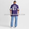 NFL219f65G11-4d1e55 Mens Nike Justin Skule Purple Minnesota Vikings Team Game Jersey