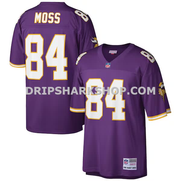 Mens Mitchell And Ness Randy Moss Purple Minnesota Vikings Big And Tall 1998 Retired Player Replica Jersey Pi3300000