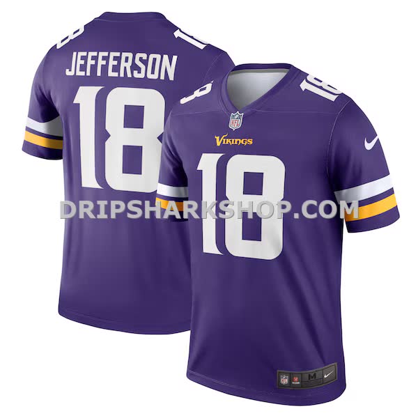 Mens Nike Justin Jefferson Purple Minnesota Vikings Legend Player Performance Top Pi4571000