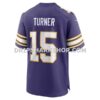 Mens Nike Dallas Turner Purple Minnesota Vikings Alternate Game Jersey