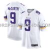 NFL21addfM01-b38bad Mens Nike Jj Mccarthy White Minnesota Vikings Game Jersey