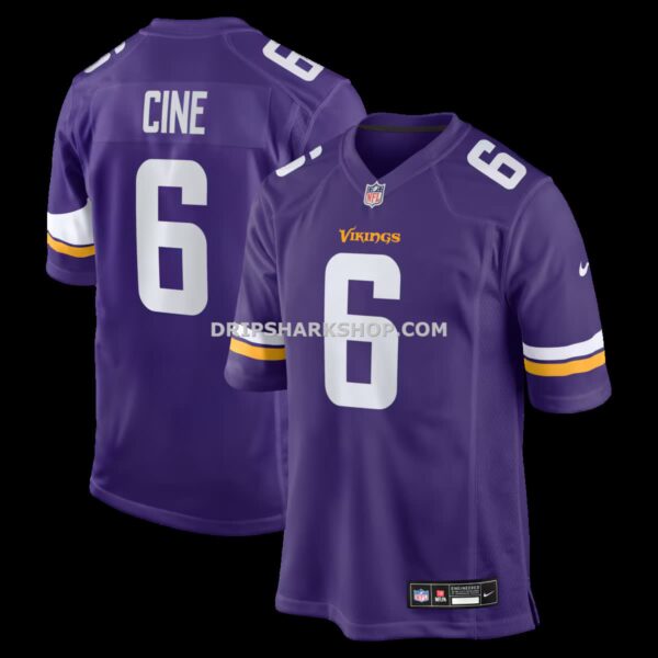Mens Nike Lewis Cine Purple Minnesota Vikings Game Player Jersey