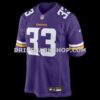 Mens Nike Aaron Jones Purple Minnesota Vikings Game Player Jersey