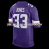 Mens Nike Aaron Jones Purple Minnesota Vikings Game Player Jersey
