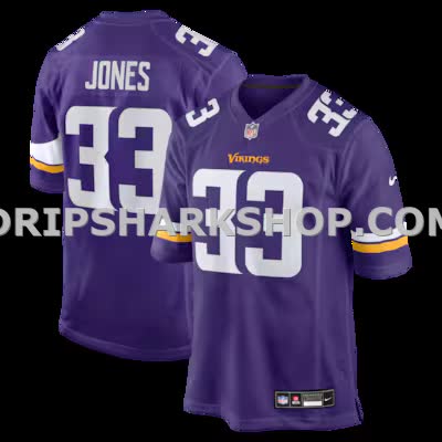 Mens Nike Aaron Jones Purple Minnesota Vikings Game Player Jersey