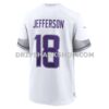 NFL21bae0G06-1f3a46 Mens Nike Justin Jefferson White Minnesota Vikings Alternate Game Player Jersey