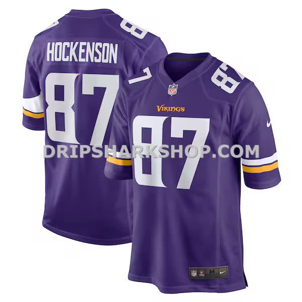 Mens Nike Tj Hockenson Purple Minnesota Vikings Game Player Jersey Pi5230000