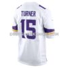 NFL21c1feG06-9c83d2 Mens Nike Dallas Turner White Minnesota Vikings Game Jersey