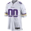 NFL21c69aG01-e65375 Mens Nike White Minnesota Vikings Custom Game Jersey Pi3889000