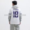 Mens Nike Justin Jefferson White Minnesota Vikings Alternate Vapor Fuse Limited Jersey