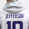 Mens Nike Justin Jefferson White Minnesota Vikings Alternate Vapor Fuse Limited Jersey
