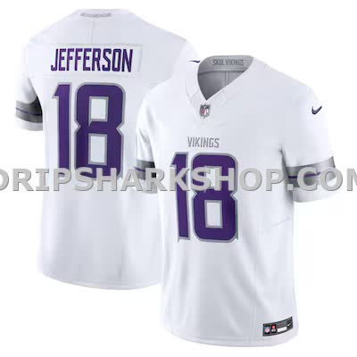 Mens Nike Justin Jefferson White Minnesota Vikings Alternate Vapor Fuse Limited Jersey