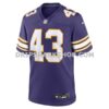 Mens Nike Andrew Van Ginkel Purple Minnesota Vikings Alternate Game Jersey