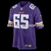 Mens Nike Michael Jurgens Purple Minnesota Vikings Game Jersey
