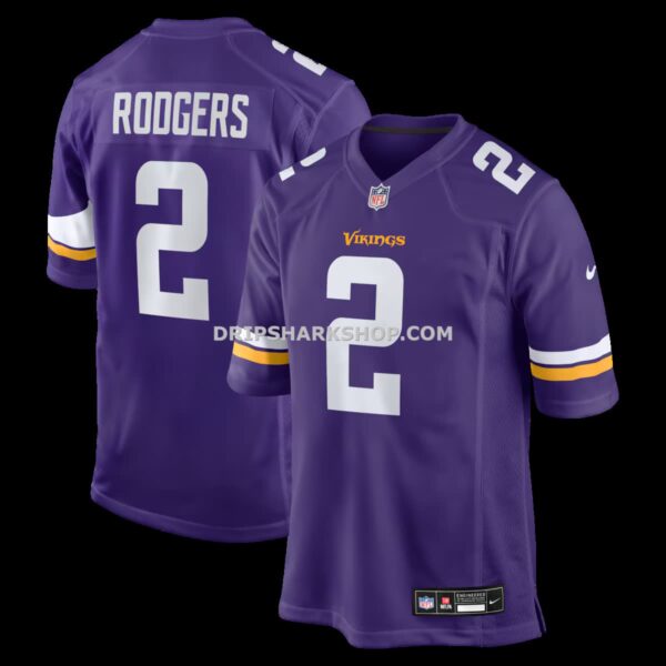 Mens Nike Isaiah Rodgers Purple Minnesota Vikings Team Game Jersey