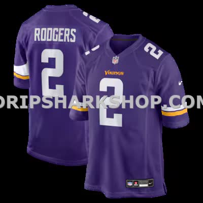 Mens Nike Isaiah Rodgers Purple Minnesota Vikings Team Game Jersey