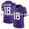 Mens Nike Justin Jefferson Purple Minnesota Vikings Vapor Fuse Limited Jersey