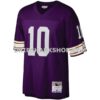 Mens Mitchell And Ness Fran Tarkenton Purple Minnesota Vikings Legacy Replica Jersey Pi3604000