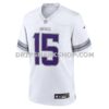 NFL21eddcG05-6fea60 Mens Nike Dallas Turner White Minnesota Vikings Alternate Game Jersey