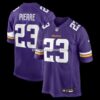 NFL21ef03G04-ae8c43 Mens Nike James Pierre Purple Minnesota Vikings Team Game Jersey
