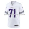 NFL21f31eG06-31d6e0 Mens Nike Christian Darrisaw White Minnesota Vikings Alternate Game Jersey