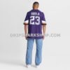 Mens Nike Andrew Booth Jr Purple Minnesota Vikings Player Game Jersey