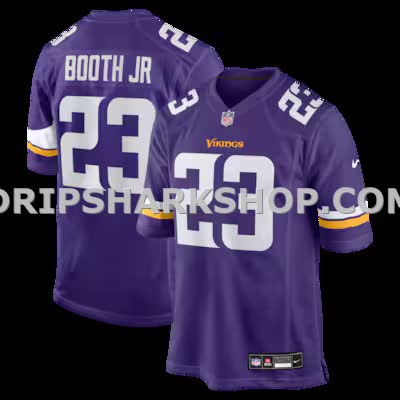Mens Nike Andrew Booth Jr Purple Minnesota Vikings Player Game Jersey