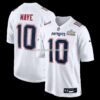 NFL220fc5G04-3e3c04 Mens Nike Drake Maye White New England Patriots Super Bowl Lx Patch Tundra Fashion Game Jersey