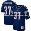 NFL221110M01-275c7c Mens Mitchell And Ness Rodney Harrison Navy New England Patriots Legacy Replica Jersey Pi3604000