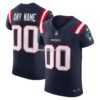 NFL2212c7G04-836e94 Mens Nike Navy New England Patriots Vapor Fuse Elite Custom Jersey