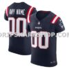 NFL2212c7M01-3c177b Mens Nike Navy New England Patriots Vapor Fuse Elite Custom Jersey