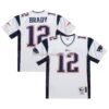 Mens Mitchell And Ness Tom Brady White New England Patriots 2000 Authentic Jersey
