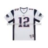 Mens Mitchell And Ness Tom Brady White New England Patriots 2000 Authentic Jersey