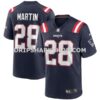 Mens Nike Curtis Martin Navy New England Patriots Game Retired Player Jersey Pi3974000