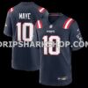 NFL222324M01-8c648f Mens Nike Drake Maye Navy New England Patriots Super Bowl Lx Patch Game Jersey